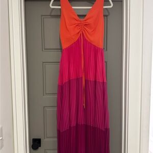 Taylor Bright Orange Dress